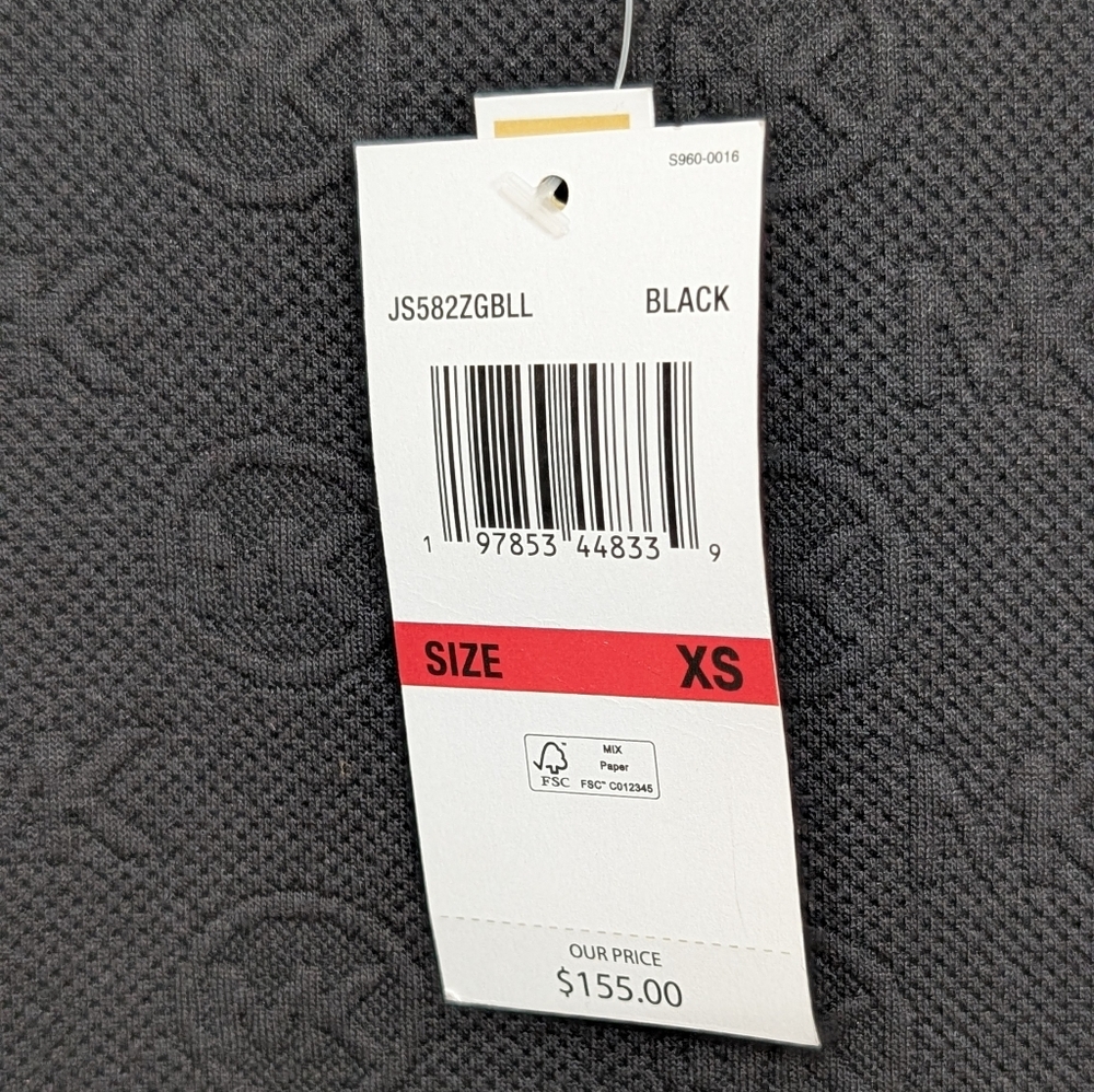Raglan Sleeve Logo Jacquard Sweater Dress - Picture 3 of 3
